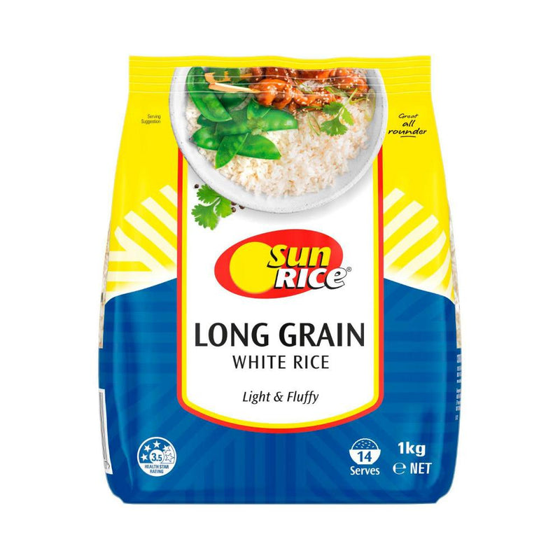 Sun Rice Long Grain White Rice 1kg