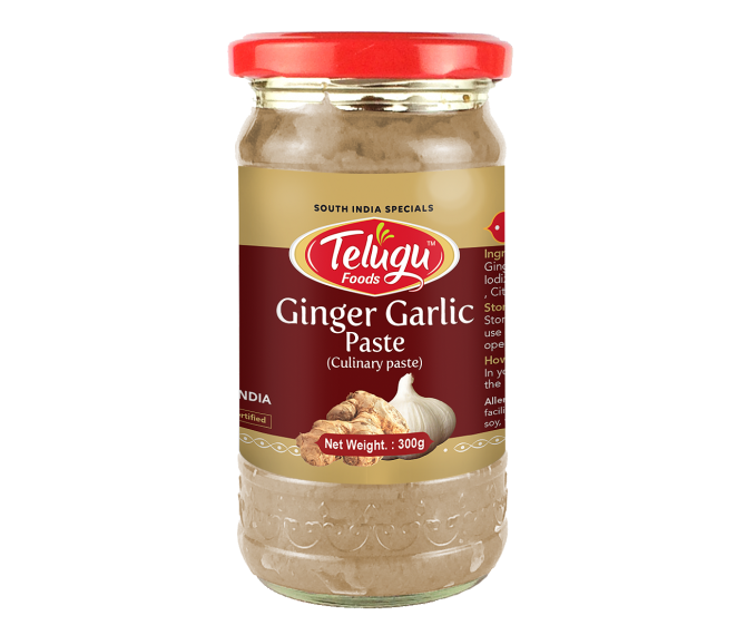 Telugu Ginger Garlic Paste 300g