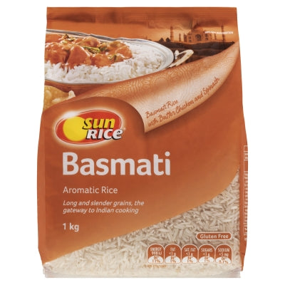 Sun Rice Basmati Aromatic Rice 1kg