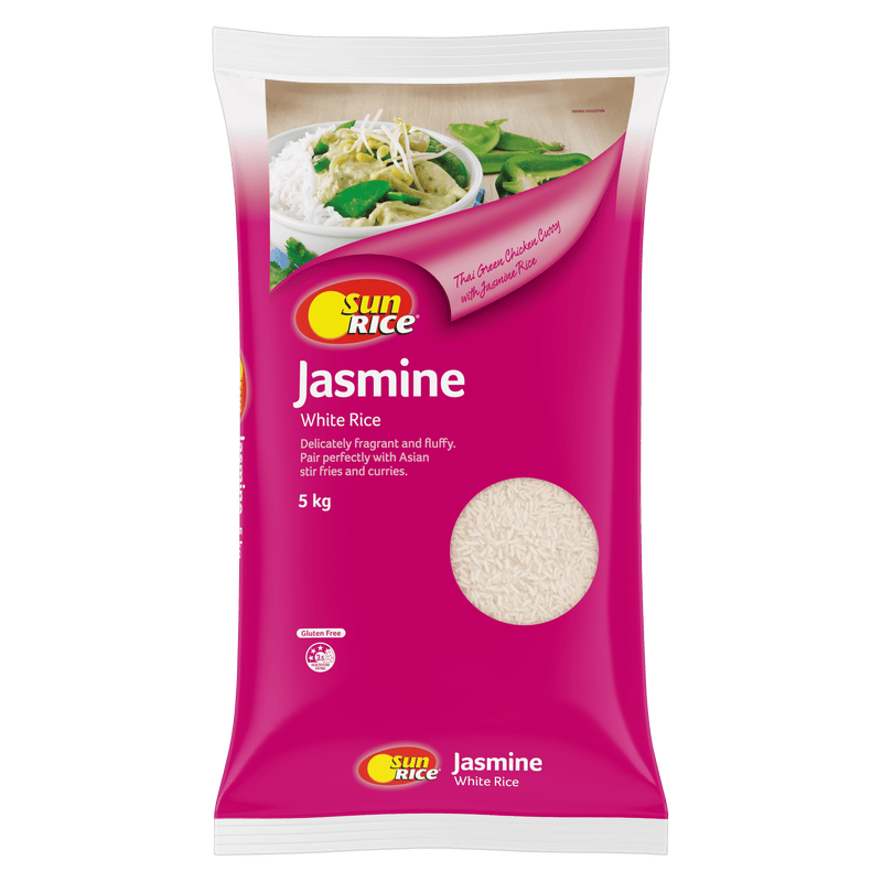 Sun Rice Jasmine White Rice 5kg