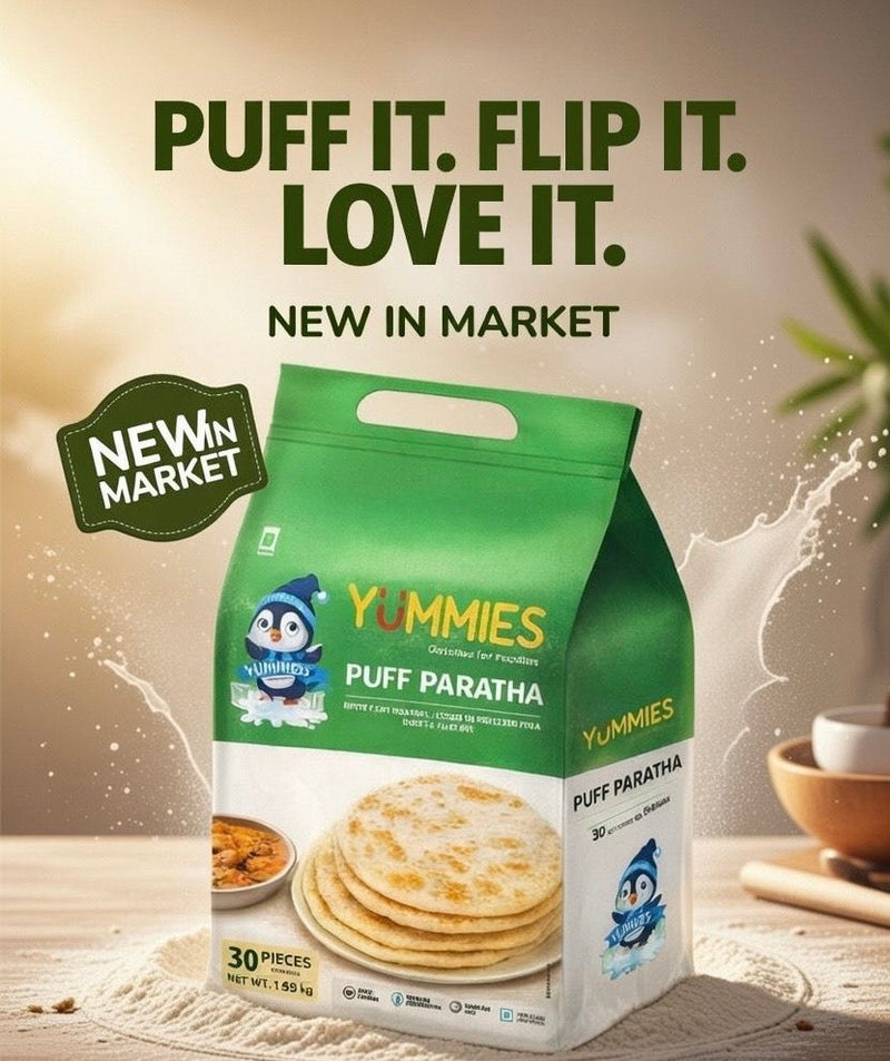 Yummies Puff Paratha 1.950g