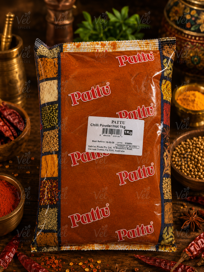 Pattu Red Chilli Hot 1kg