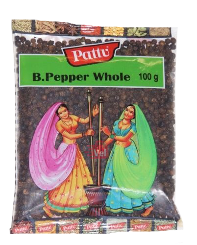 Pattu Black Pepper Whole 100g
