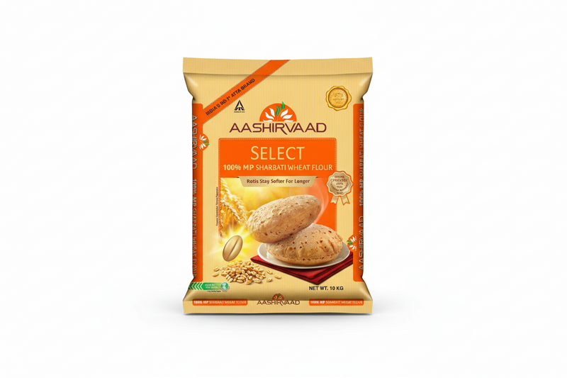 Aashirvaad Select Sharbati Atta 10kg