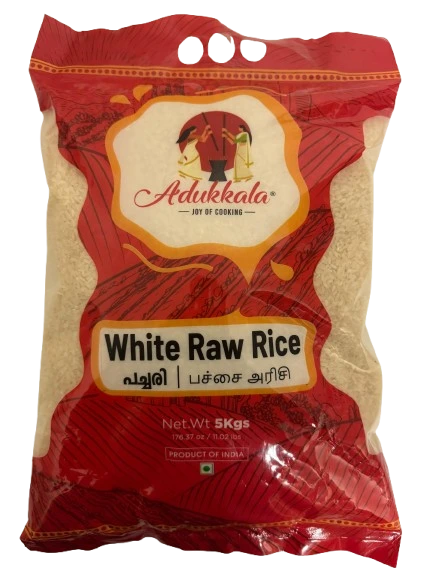 Adukkala White Raw Rice 1kg
