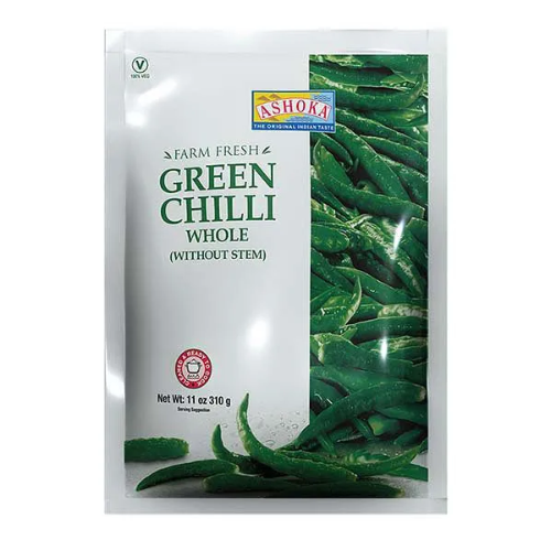 Ashoka Green Chilli Whole 310g