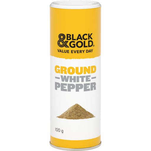 B&G Ground White Pepper 100g
