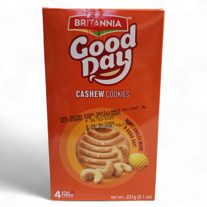 britania g, day cashew cookies 231g