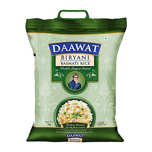 Daawat Biriyani Basmati Rice 5kg