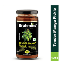 Load image into Gallery viewer, Brahmins Tender Mango Pickle 400g
