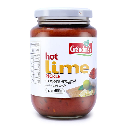 Grandma's Hot Lime Pickle 400g