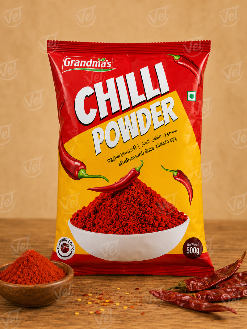 Grandma's Red Chilli Powder 500g