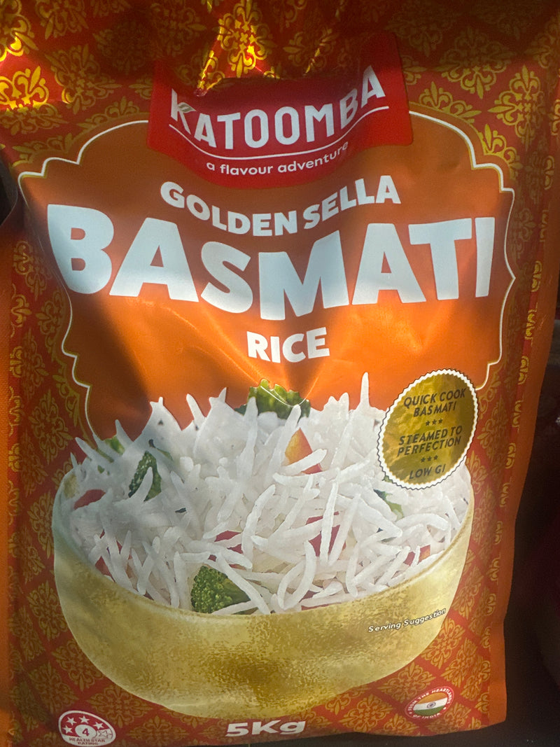 KT Golden Sella Basmati Rice 5kg