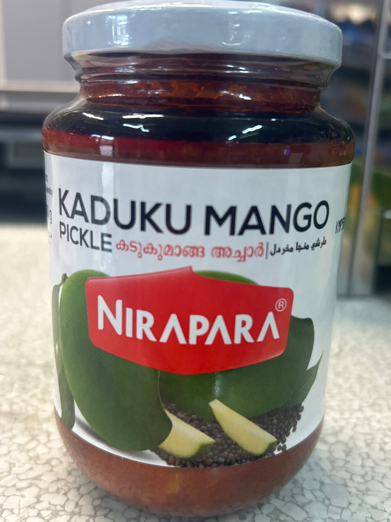 Nirapara Kaduku Mango Pickle 400g