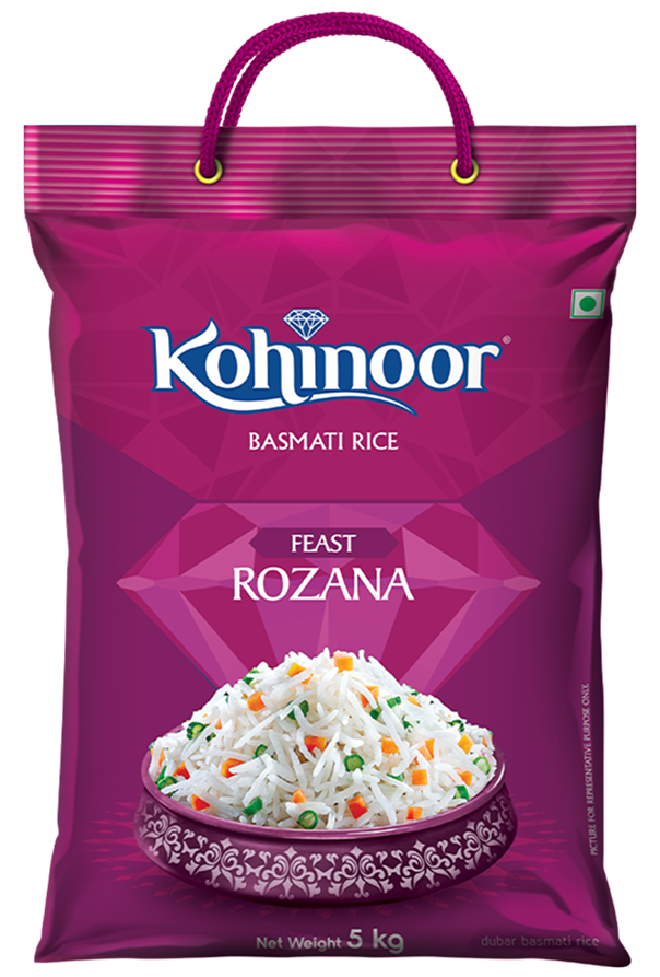 Kohinoor Rozana Basmati Rice 5kg
