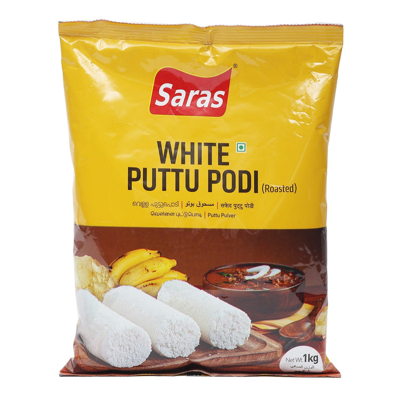 Saras White Puttu Podi (Roasted) 1kg
