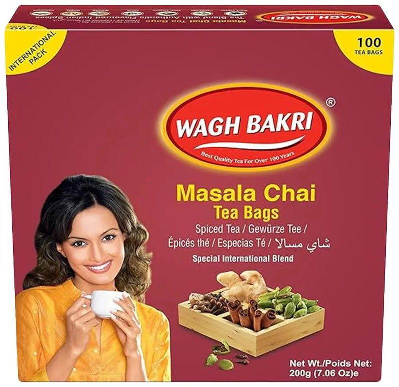 Wagh Bakri Masala Tea Bags 200g